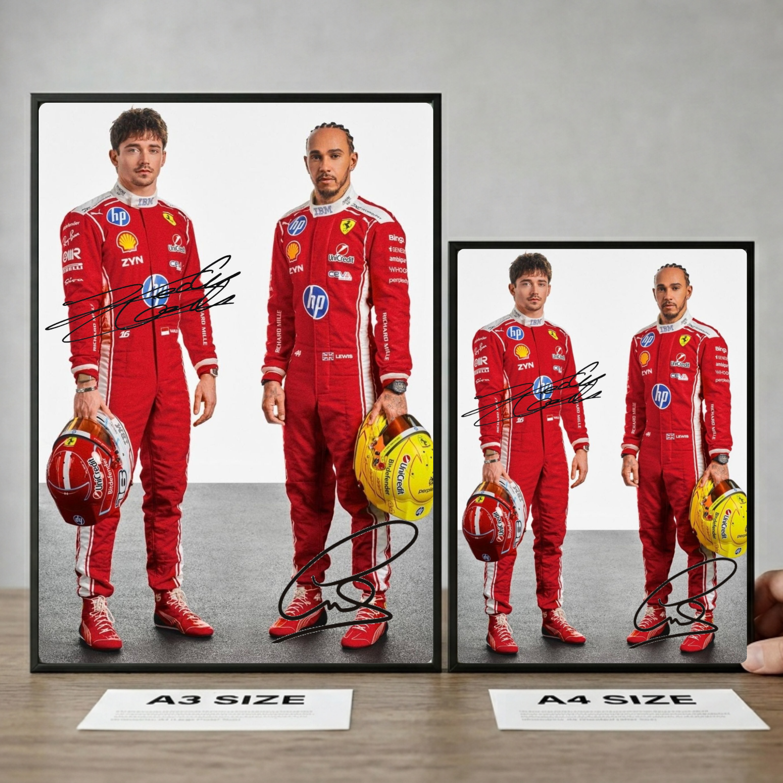 lewis hamilton, leclerc ferrari