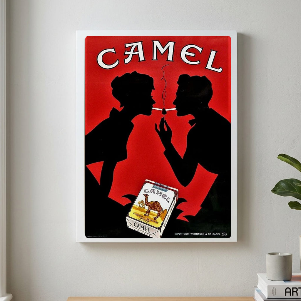 bar and restaurant decoration, camel cigarette