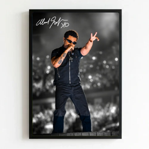 The Weeknd live autograph