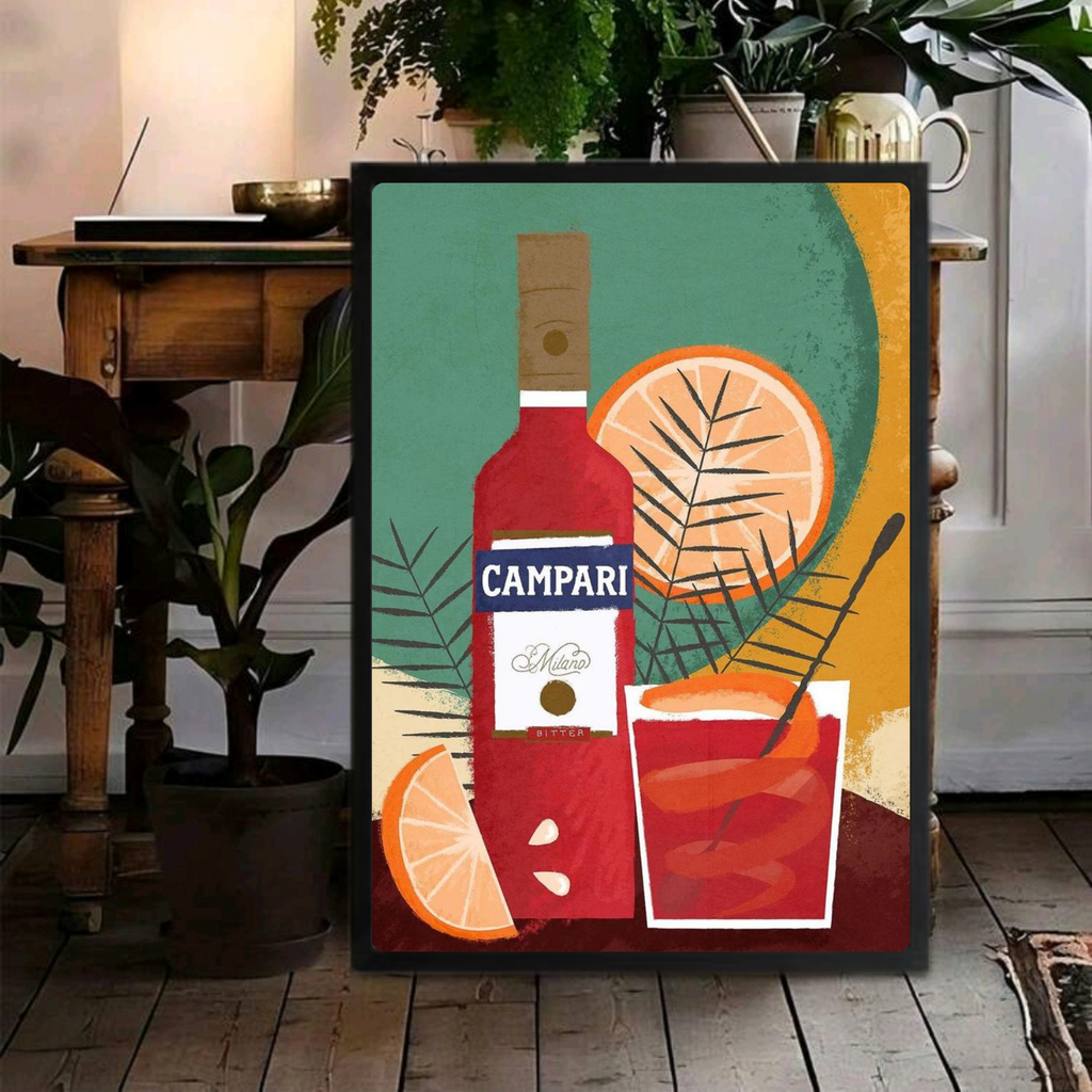 Campari bar decoration