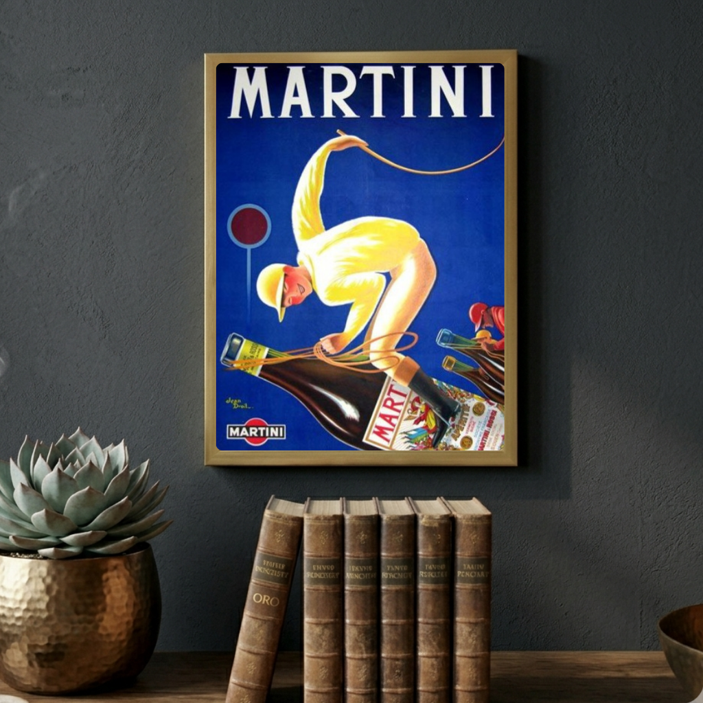 bar and restaurant decoration, martini