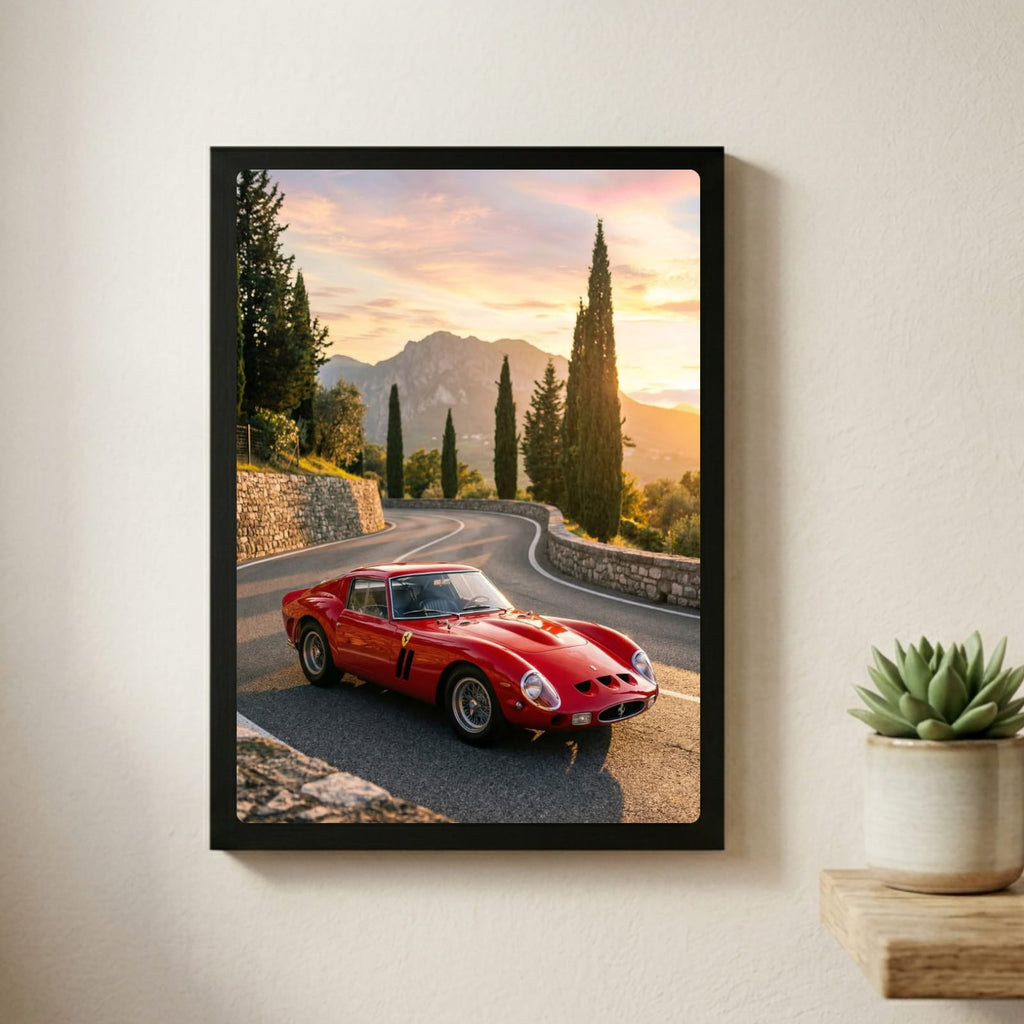 Vintage car ferrari