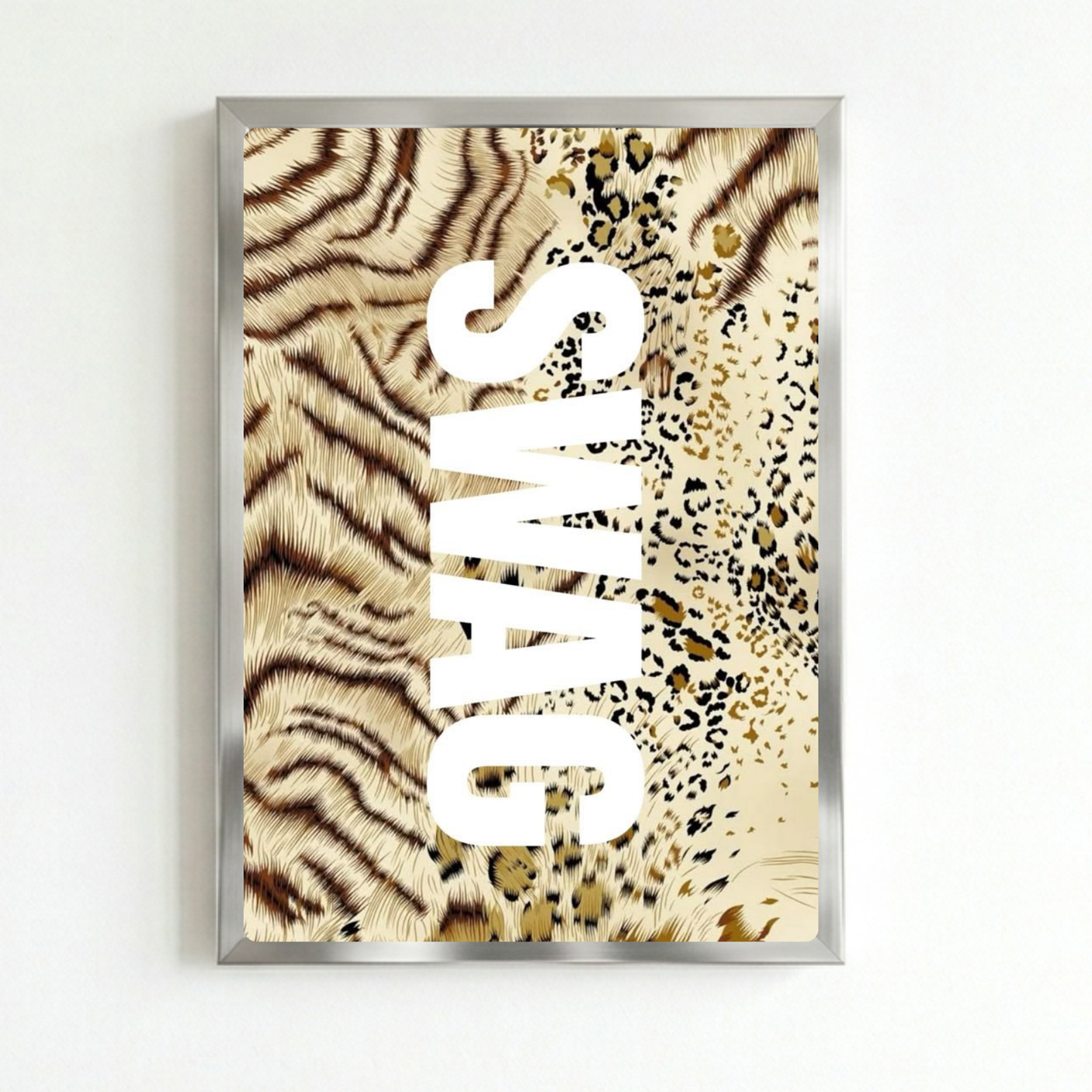 Home deco chic swag leopard