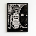bar and restaurant decoration, vodka