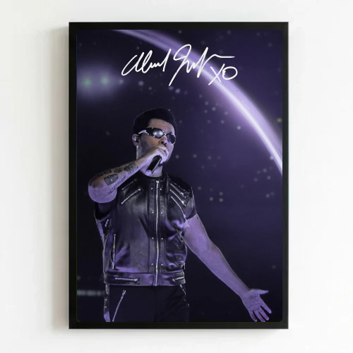 The Weeknd Live Autograph