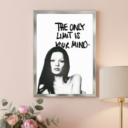 Chic room girl poster