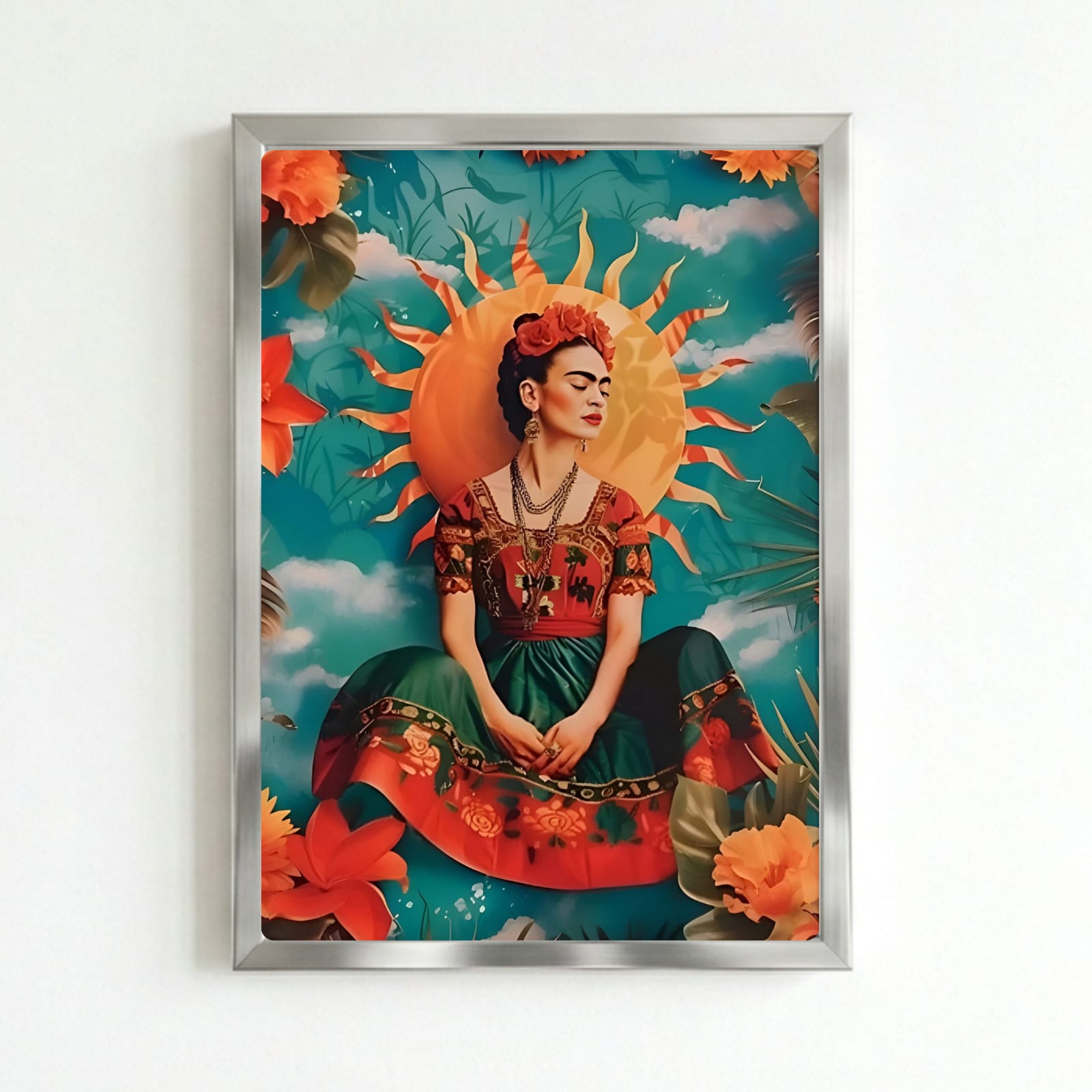 poster gatti frida kahlo