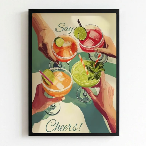 bar and restaurant decoration, cocktail drink