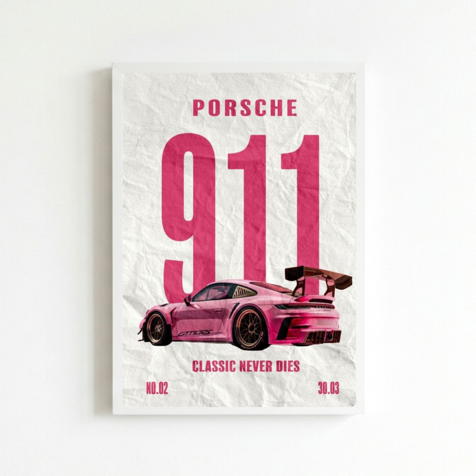 porsche poster