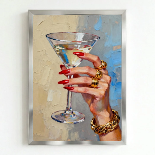 bar and restaurant decoration martini chic