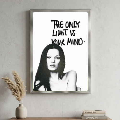 Chic room girl poster