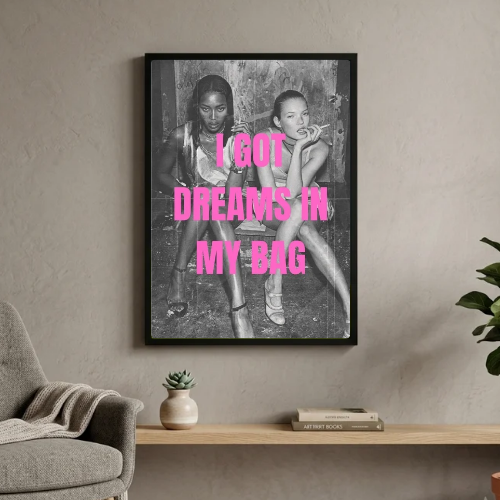 Kate Moss, Noemi Campbell Girls Aesthetic Room