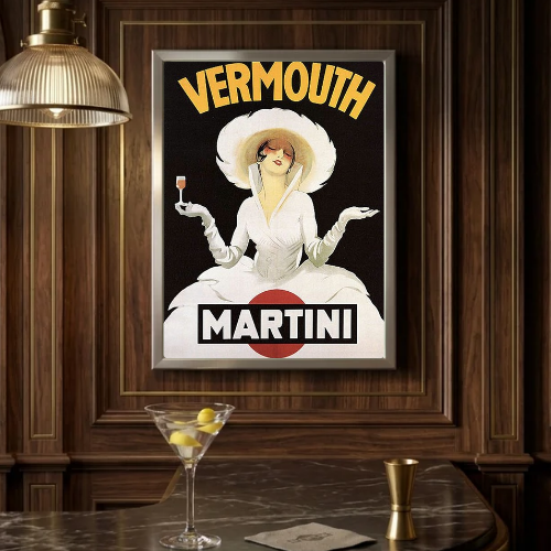 bar and restaurant decoration martini chic