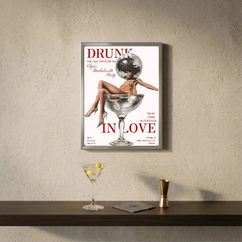 bar and restaurant decoration martini chic
