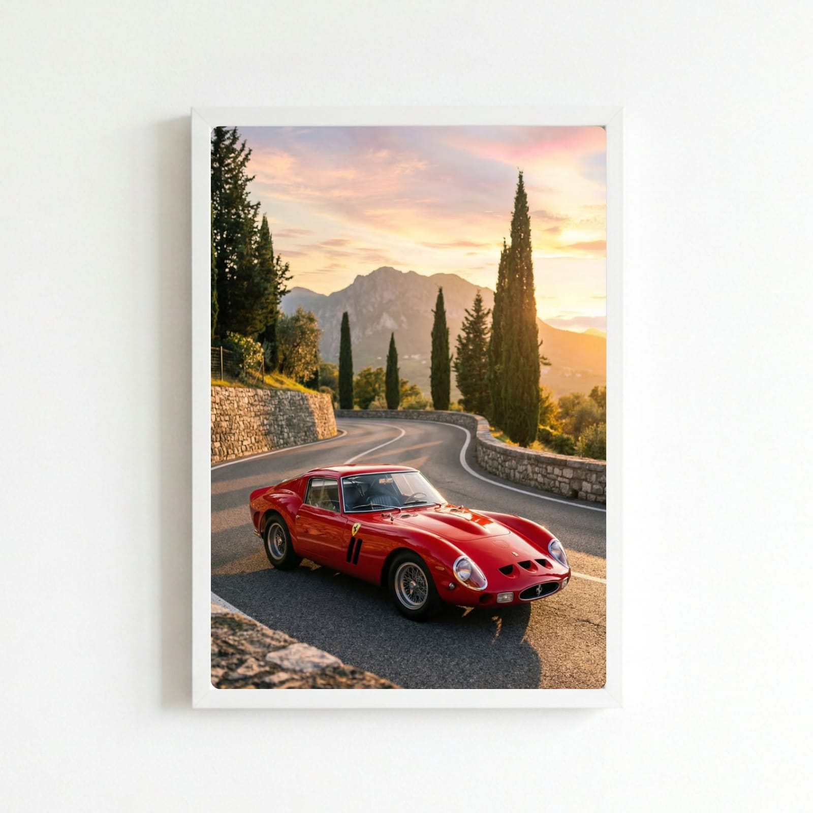 Vintage car ferrari