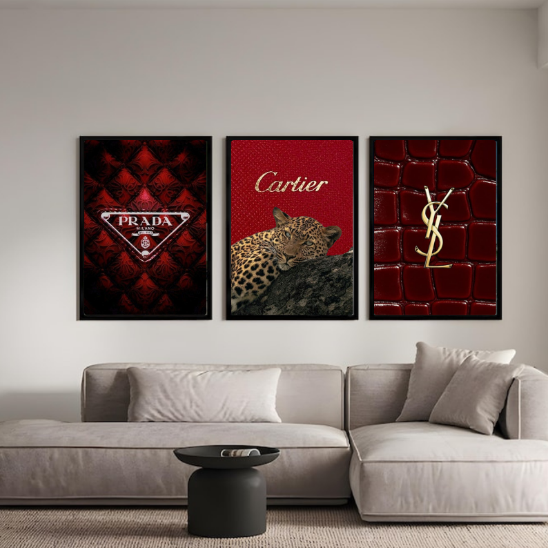 luxury brand red