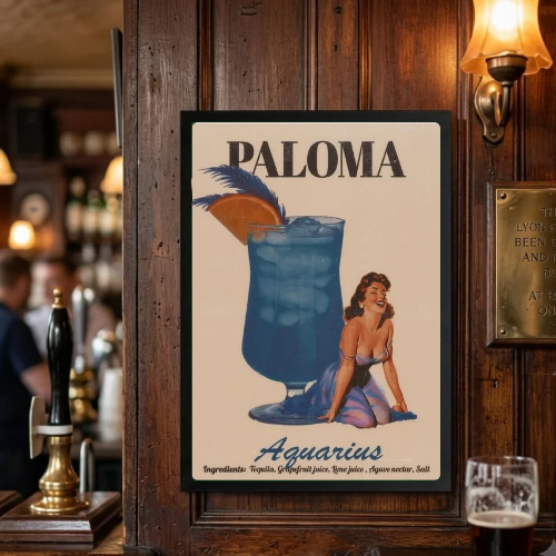 bar and restaurant decoration, paloma acquarius