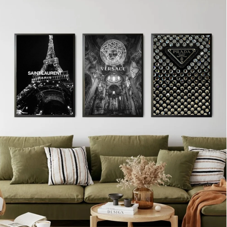 luxury brand black
