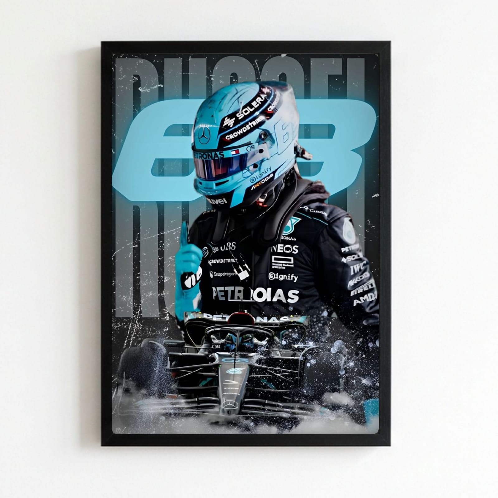 George russell, mercedes  f1