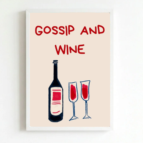 bar and restaurant decoration wine and gossip