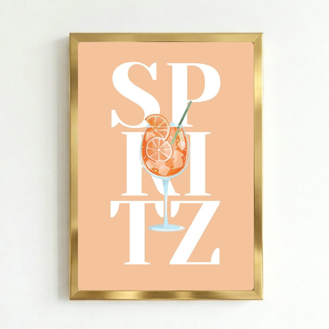 bar and restaurant decoration, spritz