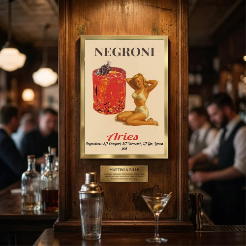 bar and restaurant decoration negroni aries