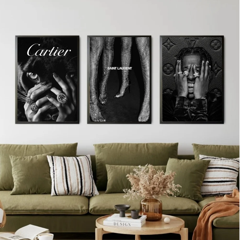 luxury brand black