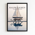 luxury brand aesthetic poster