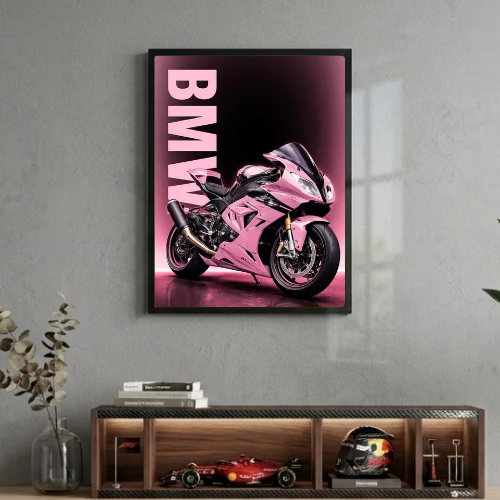 Bmw moto pink
