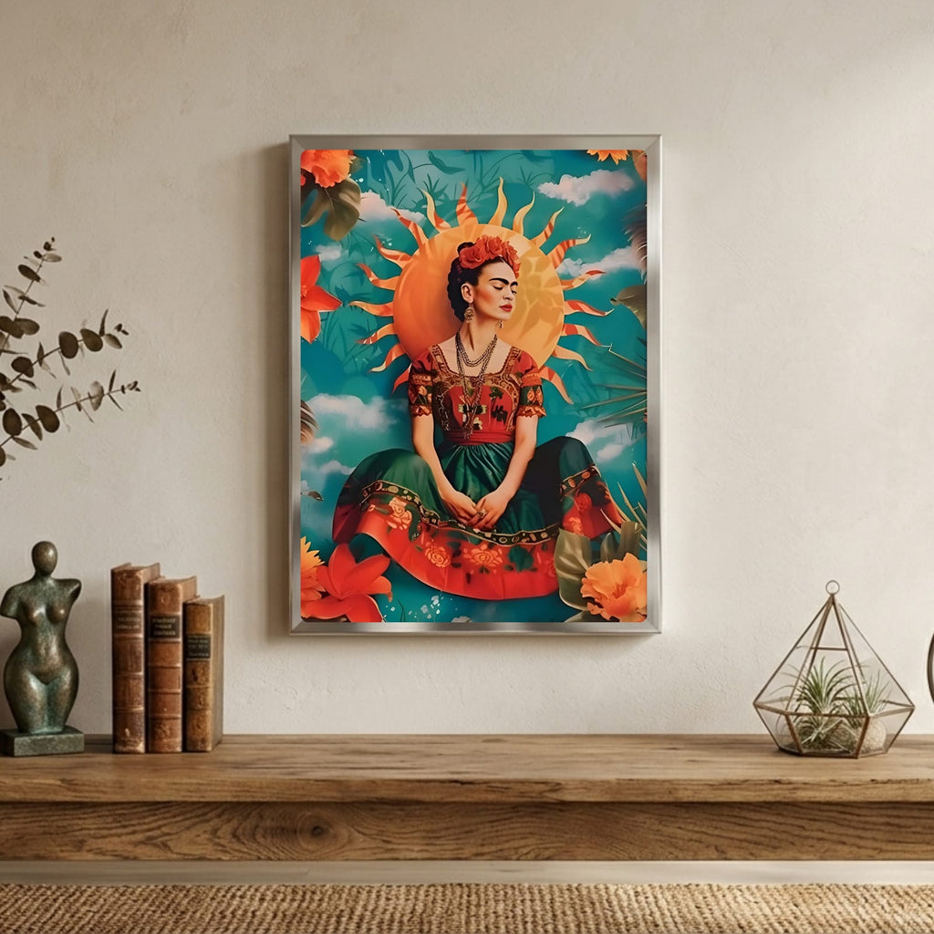 poster cats frida kahlo