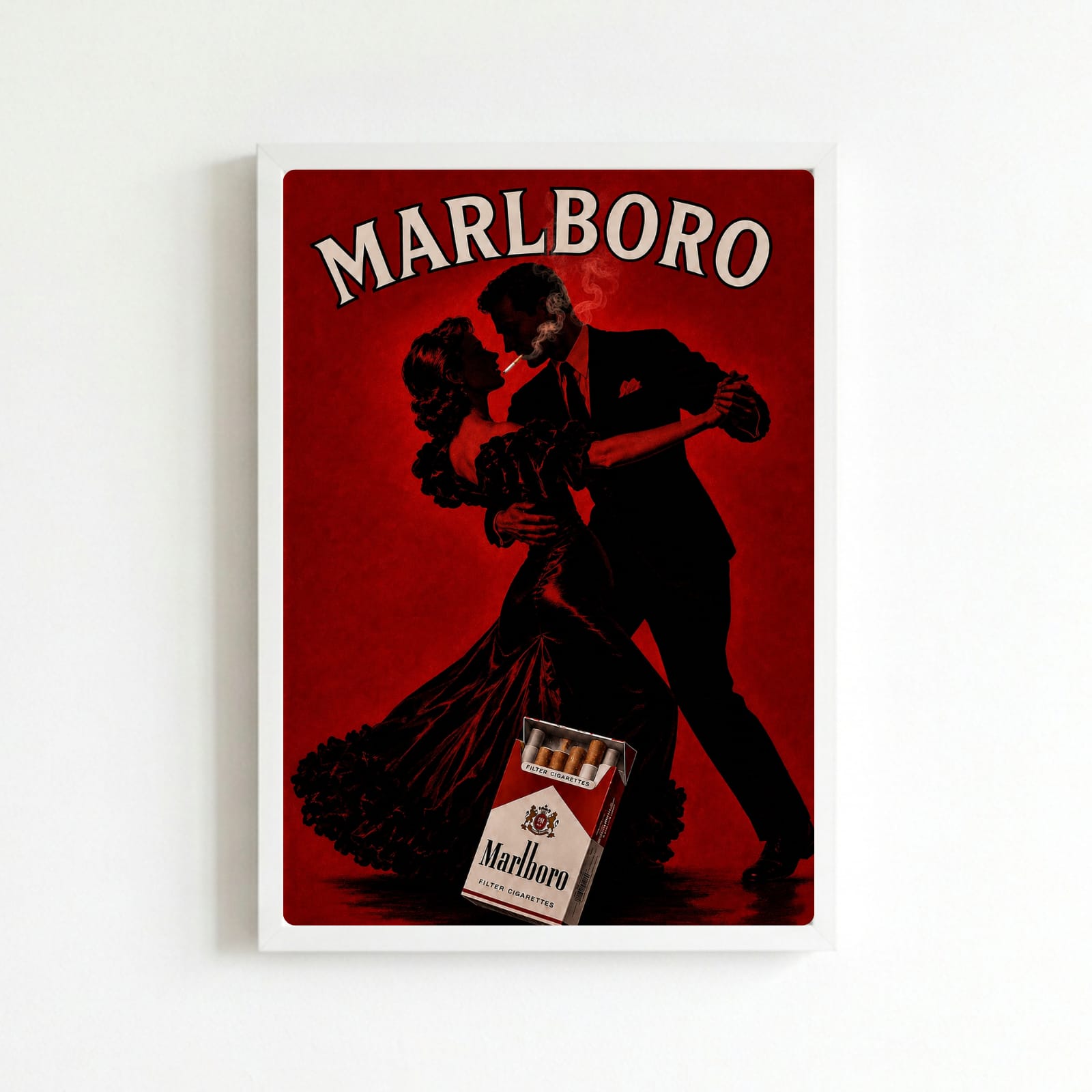 bar and restaurant decoration, marlboro cigarette