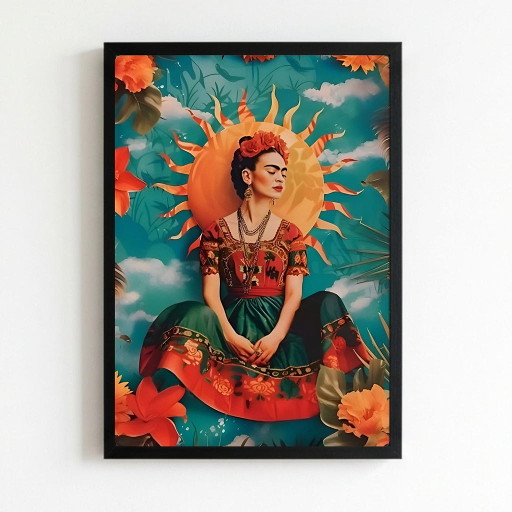 poster cats frida kahlo