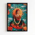 poster cats frida kahlo