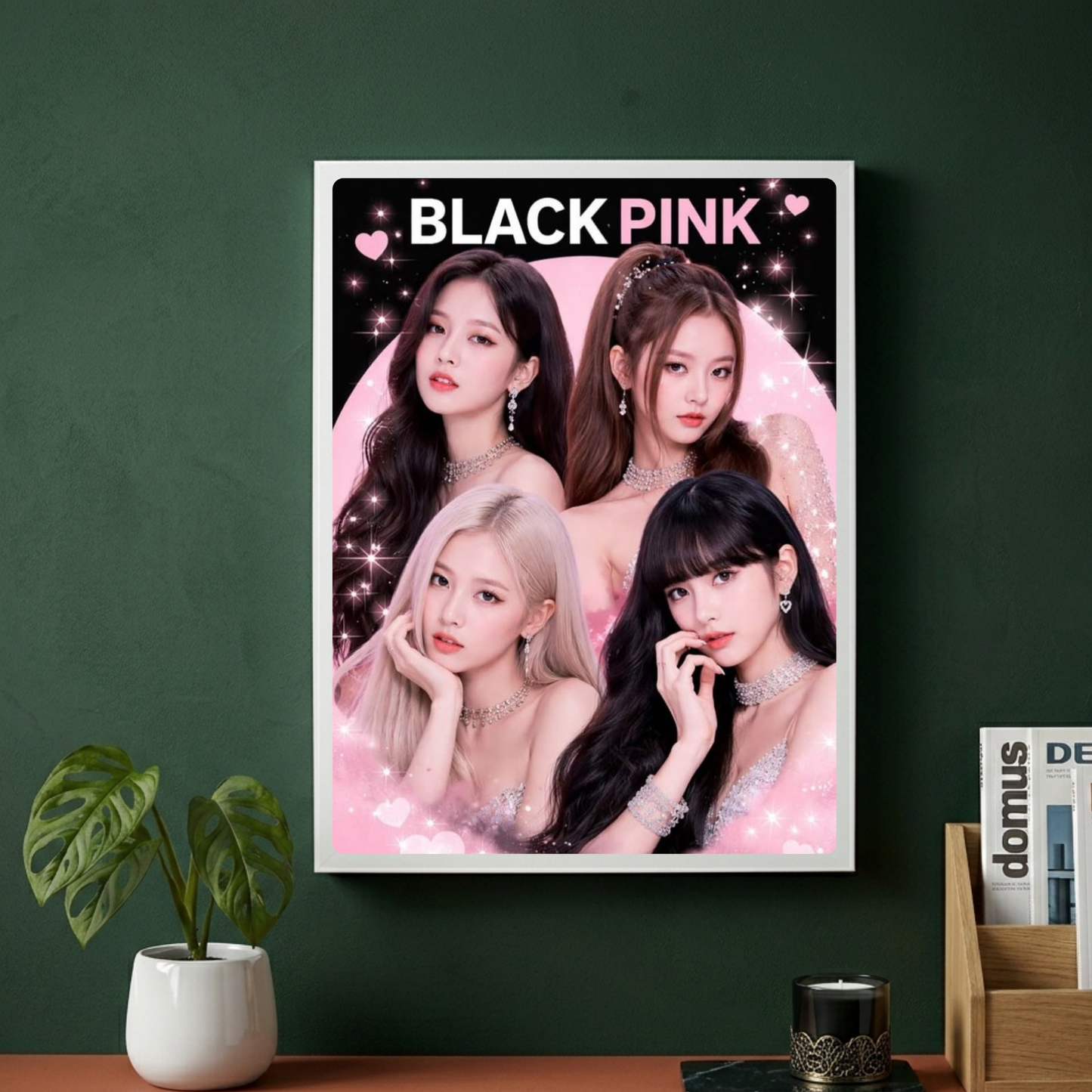 Blackpink Poster with Frame