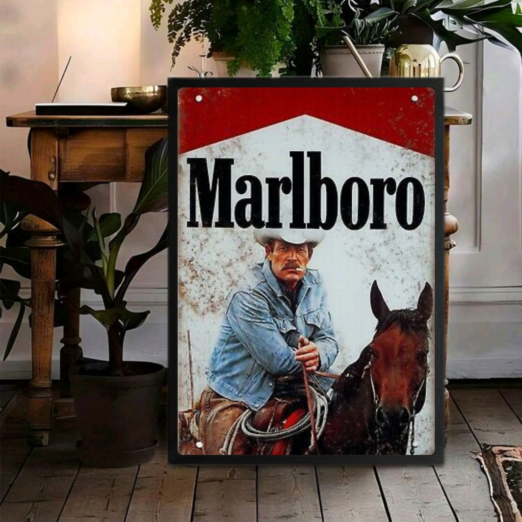 bar and restaurant decoration, marlboro sigarette