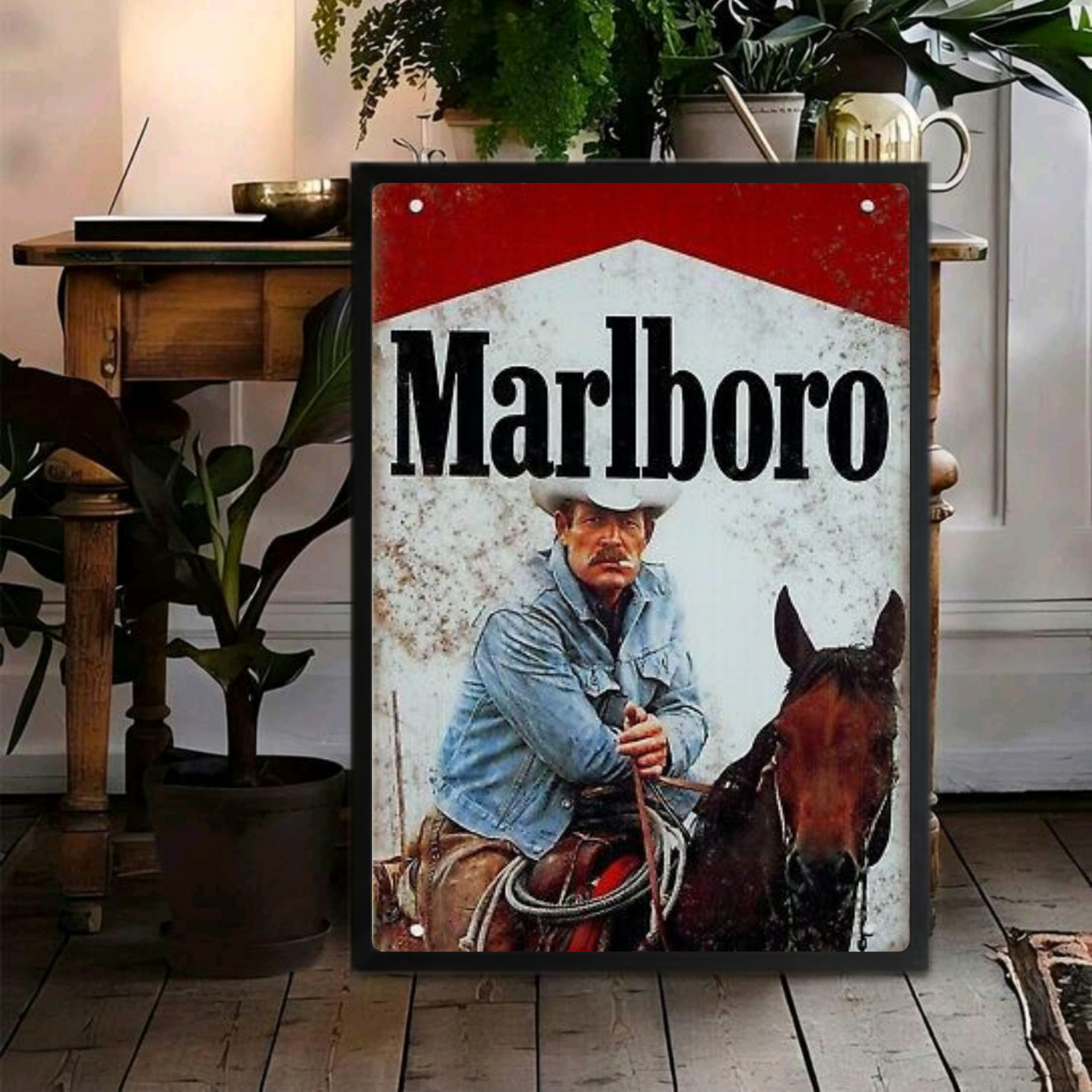 bar and restaurant decoration, marlboro sigarette