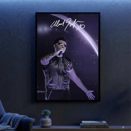 The Weeknd Live Autograph