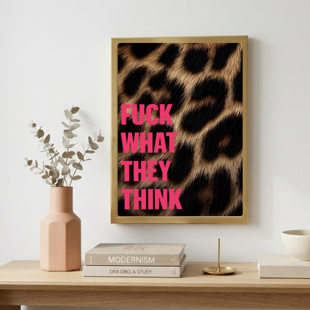 Home deco chic leopard