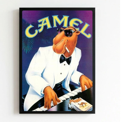 bar and restaurant decoration, Camel sigarette