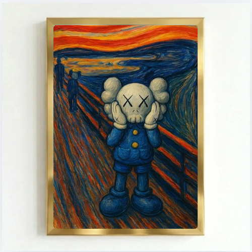 kaws klimt