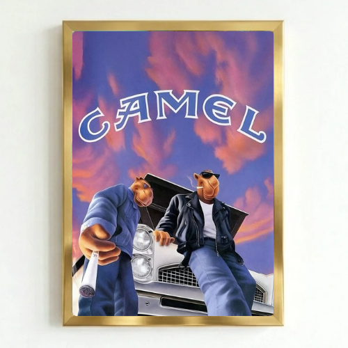 bar and restaurant decoration, Camel sigarette