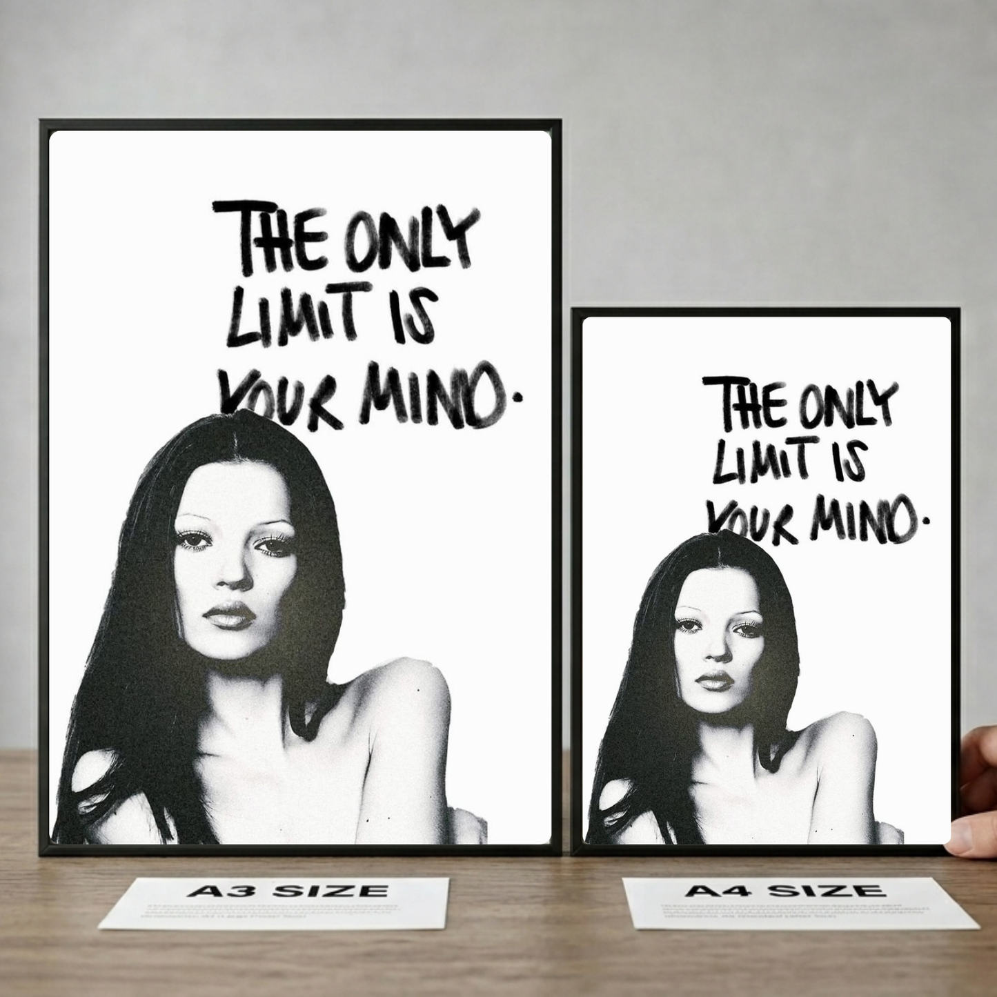 Chic room girl poster