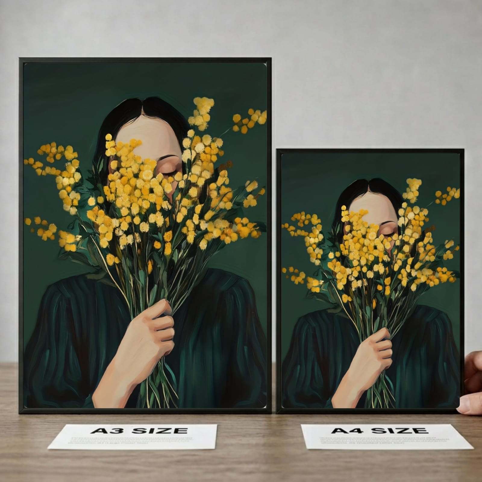Girl flower house decor