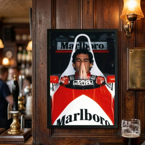 bar and restaurant decoration, Marlboro Ayrton senna