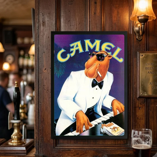 bar and restaurant decoration, Camel sigarette