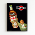 bar and restaurant decoration, martini