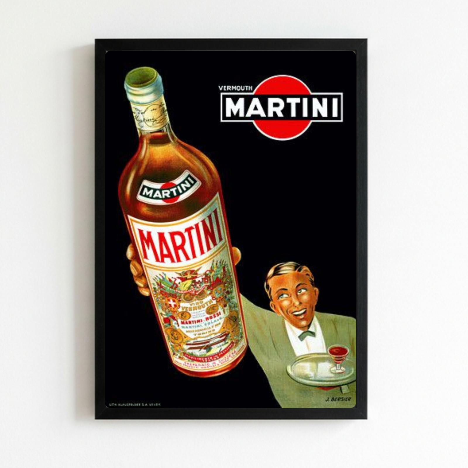 bar and restaurant decoration, martini