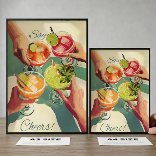 bar and restaurant decoration, cocktail drink