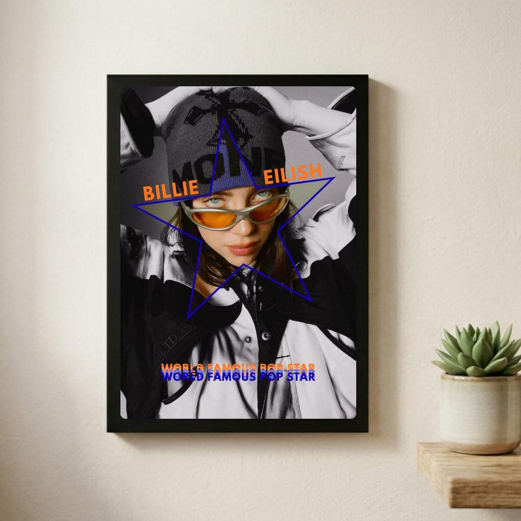Billie Eilish - Autographed Poster