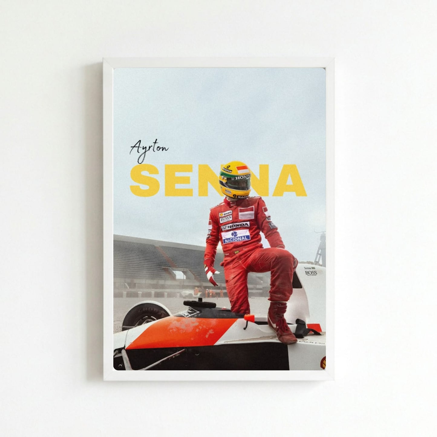 ayrton senna f1 mclaren